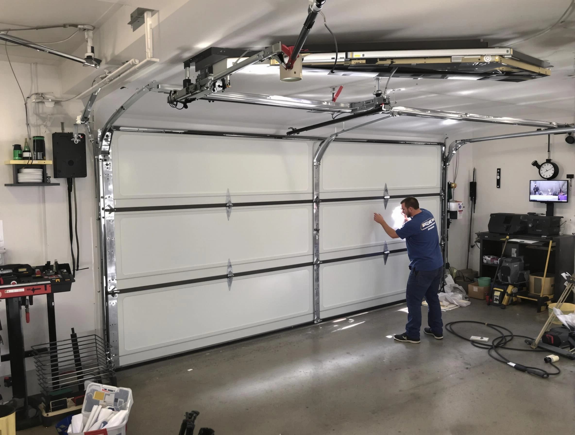 Professional garage door repair service by Passaic Garage Door Repair in Passaic