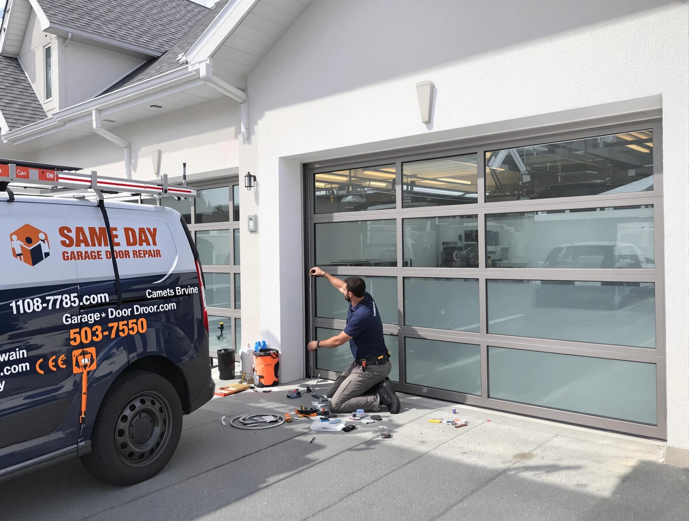 Same-day garage door repair service by Passaic Garage Door Repair in Passaic