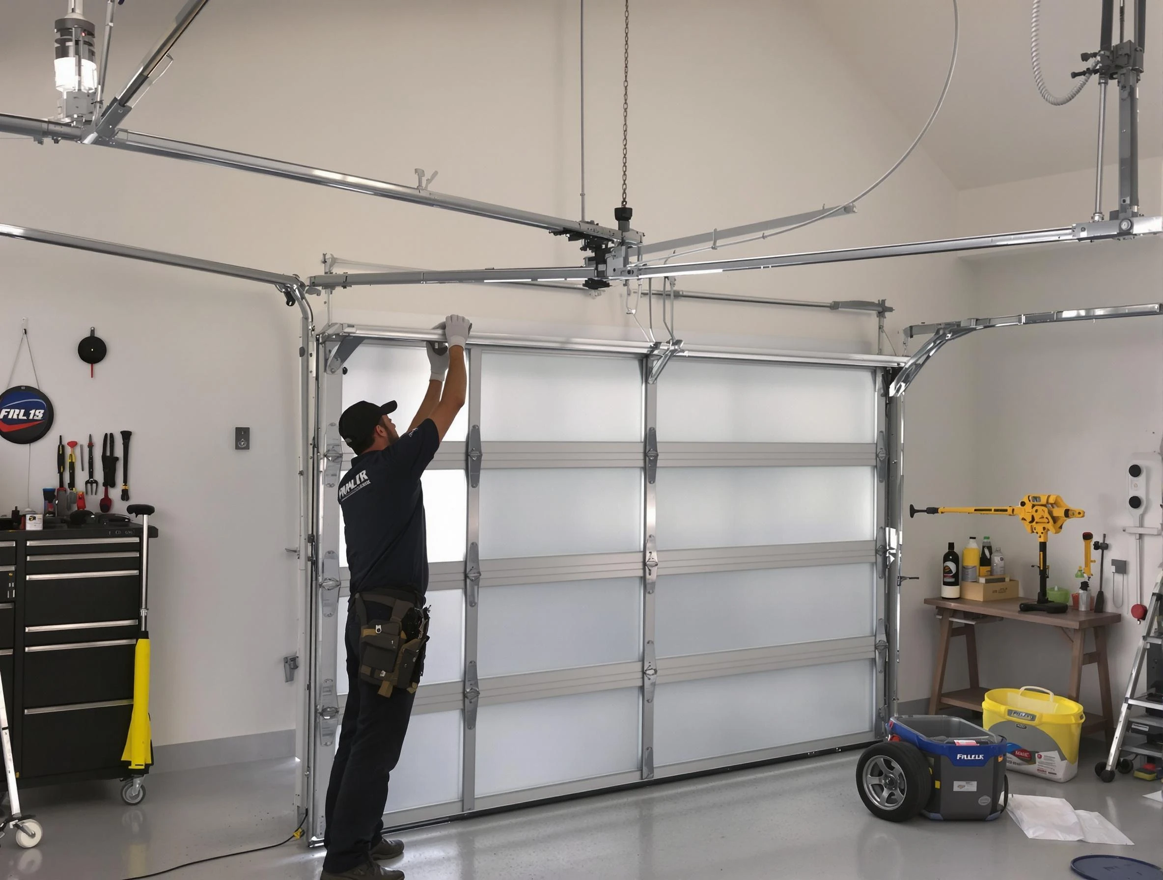 Passaic Garage Door Repair certified team performing precision garage door installation in Passaic