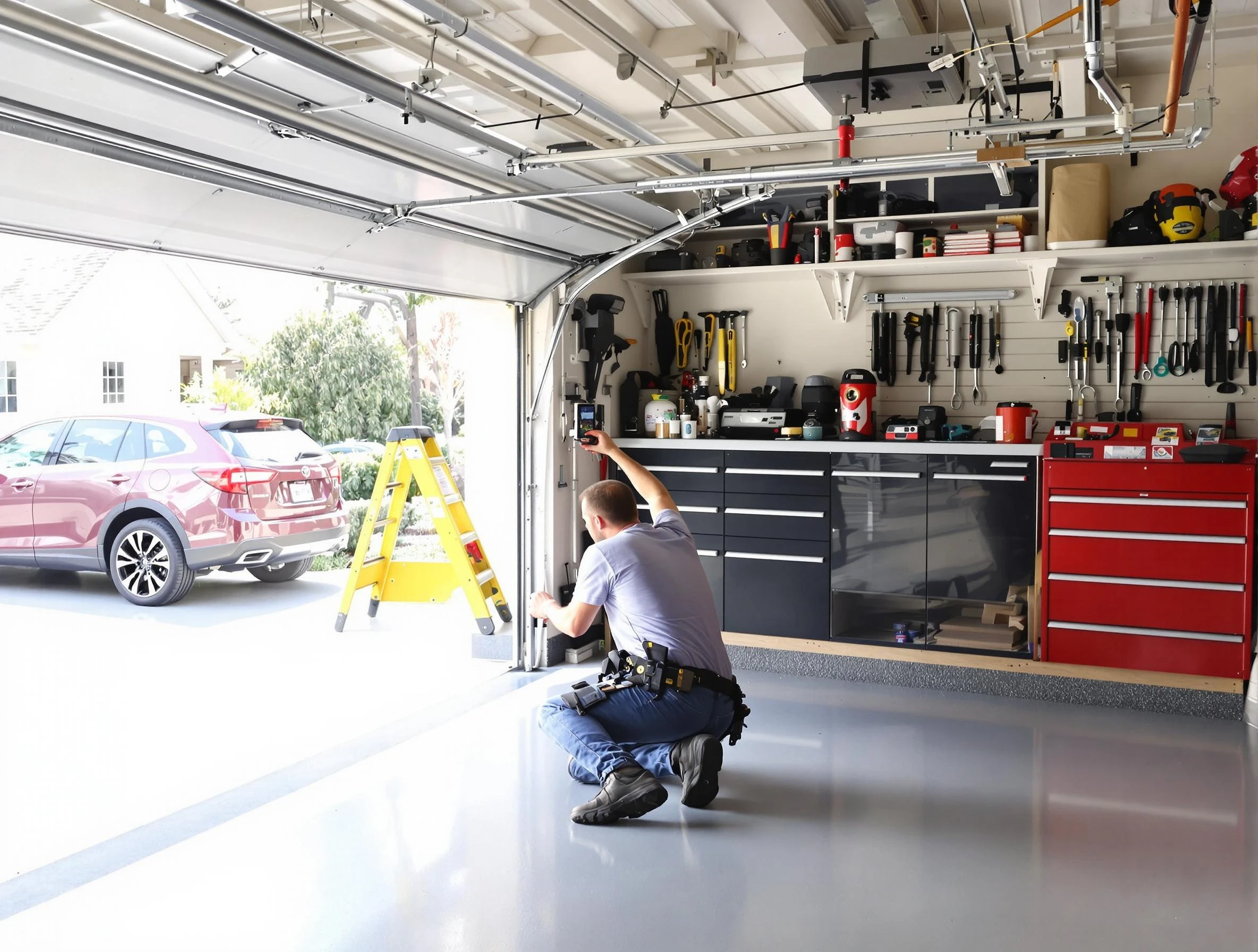 Local garage door repair service by Passaic Garage Door Repair in Passaic