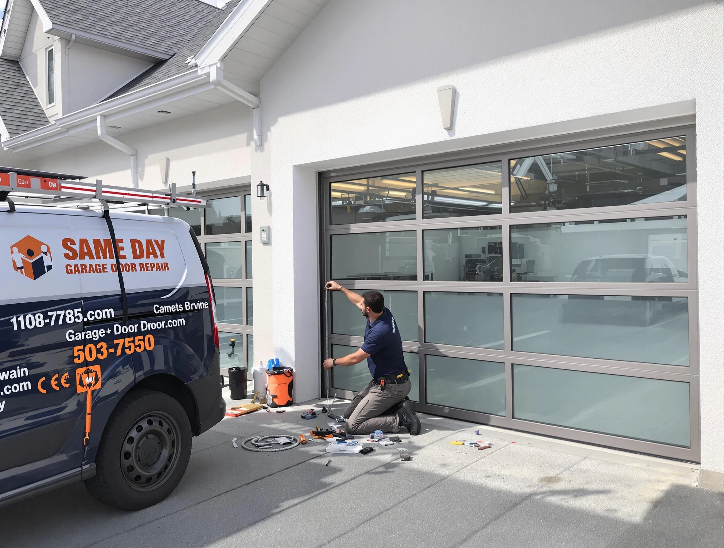 Same-day garage door repair service by Passaic Garage Door Repair in Passaic